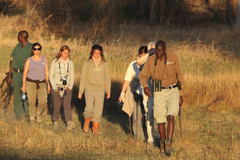 Nkasa Lupala Tented Lodge Sangwali Экстерьер фото